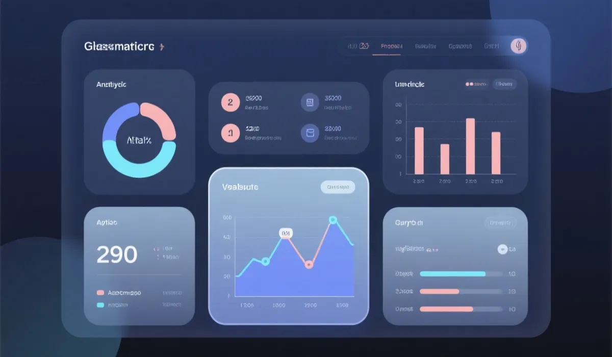 数据看板示意图