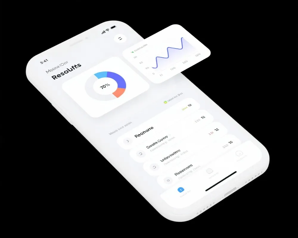 结果展示示意图